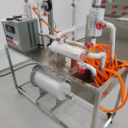 Heat transfer and heat supply coefficient testing_蒸汽冷凝时传热和给热系数测试装置